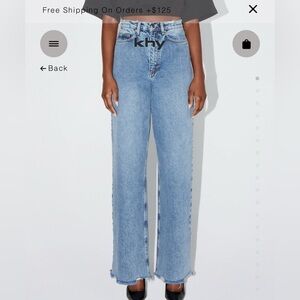 Khy classic high waisted Jeans new with tags